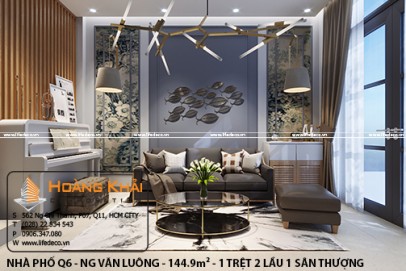 NHÀ PHỐ NGUYỄN VĂN LUÔNG-Q6