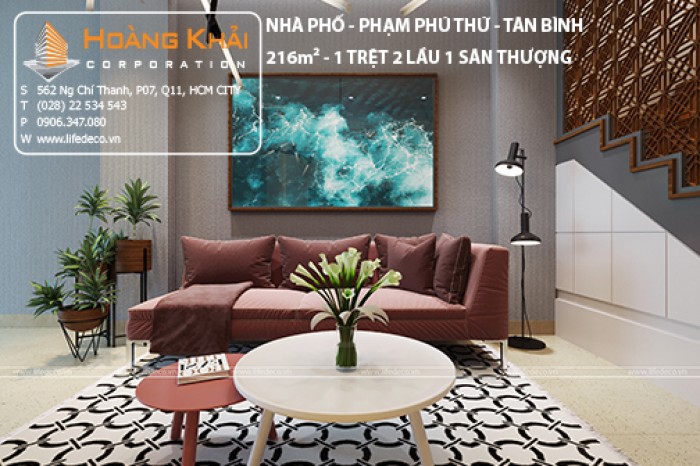 NHÀ PHỐ PHẠM PHÚ THỨ-TÂN BÌNH