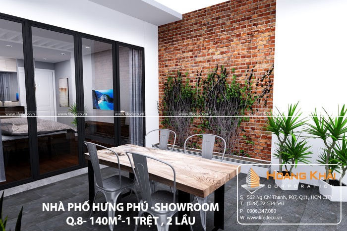 NHÀ PHỐ - SHOWROOM HƯNG PHÚ-Q8
